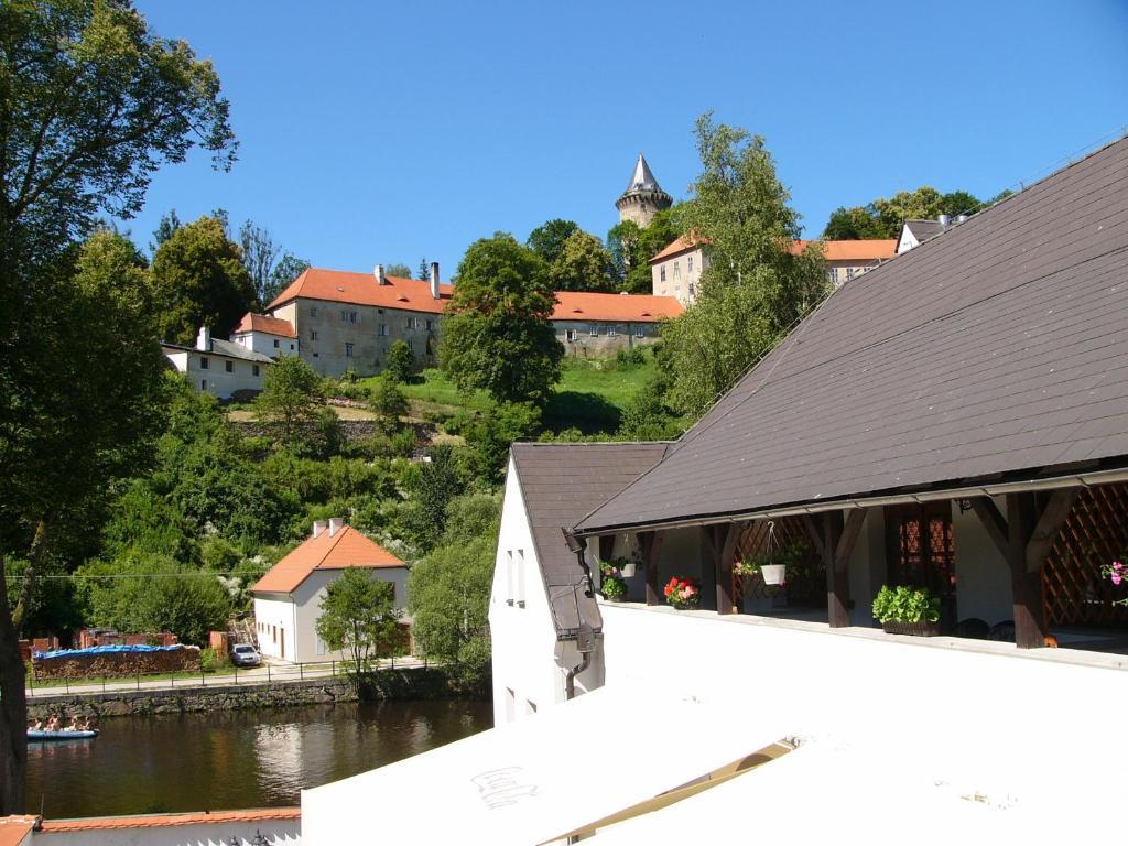 Hotel Ruze Rožmberk nad Vltavou Dış mekan fotoğraf