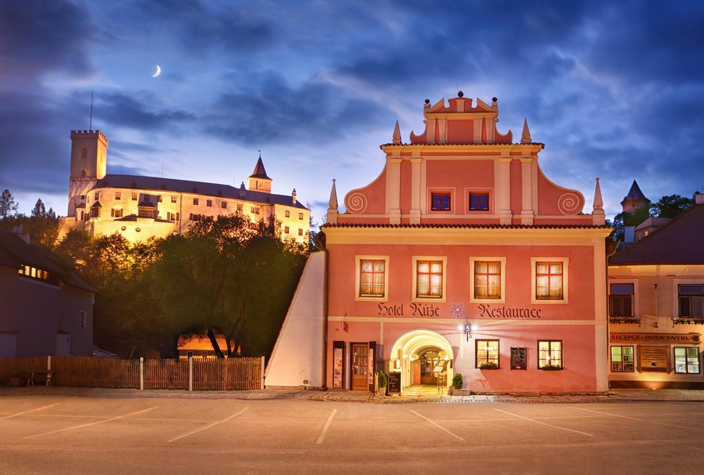 Hotel Ruze Rožmberk nad Vltavou Dış mekan fotoğraf