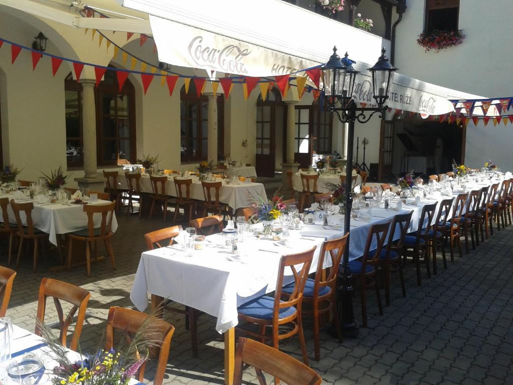 Hotel Ruze Rožmberk nad Vltavou Dış mekan fotoğraf